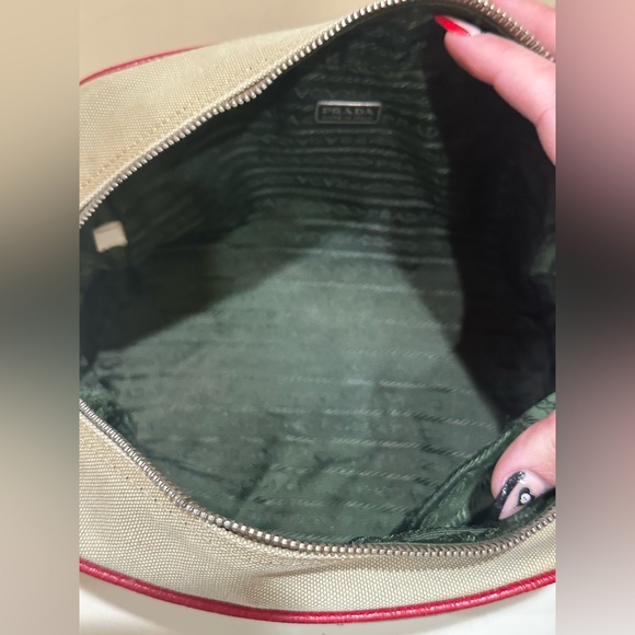Prada Canvas & Leather Pochette - Picture 11 of 15